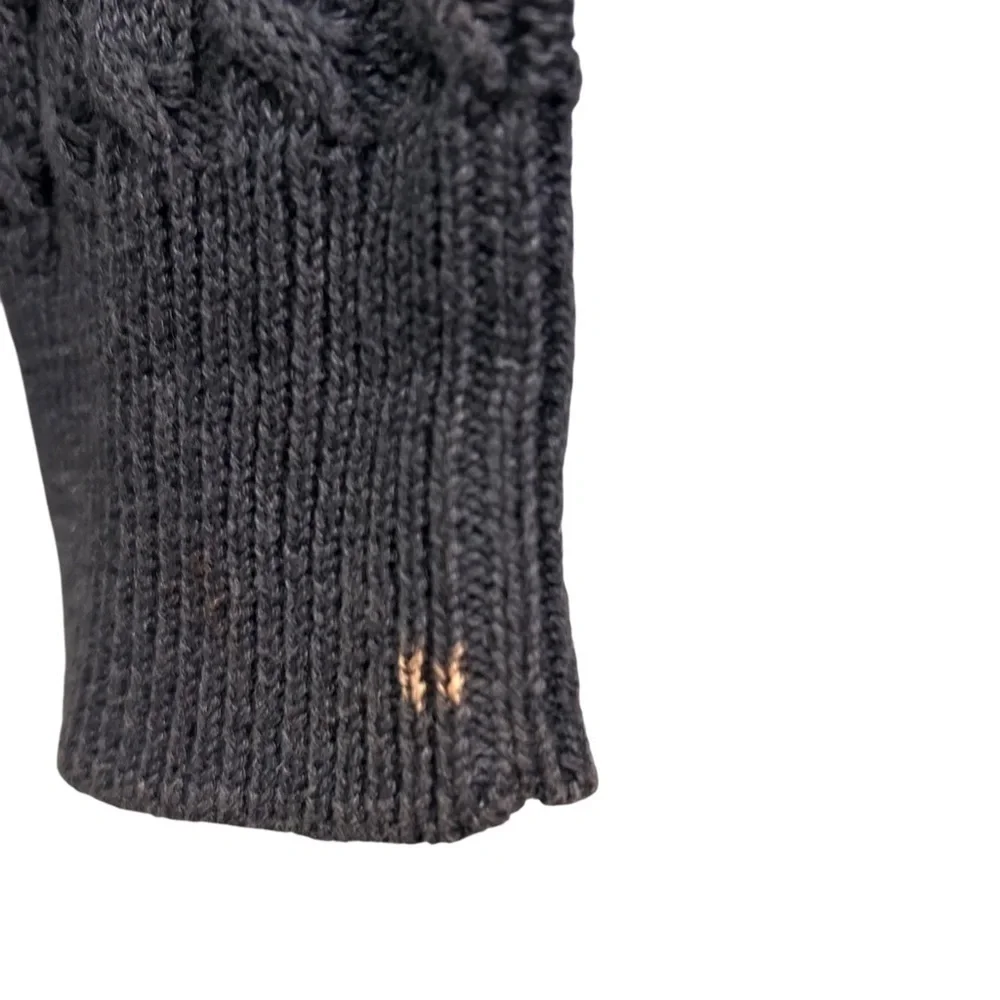 Vintage Valentino Uomo Crewneck Colorblock Linen Blend Cable Knit Sweater - Picture 9 of 9